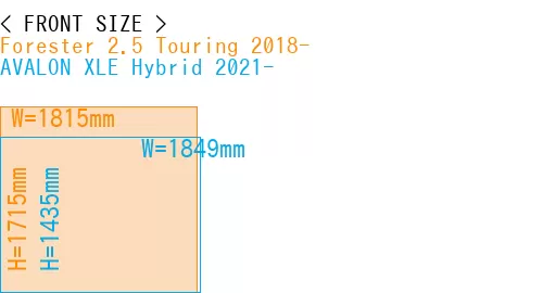 #Forester 2.5 Touring 2018- + AVALON XLE Hybrid 2021-